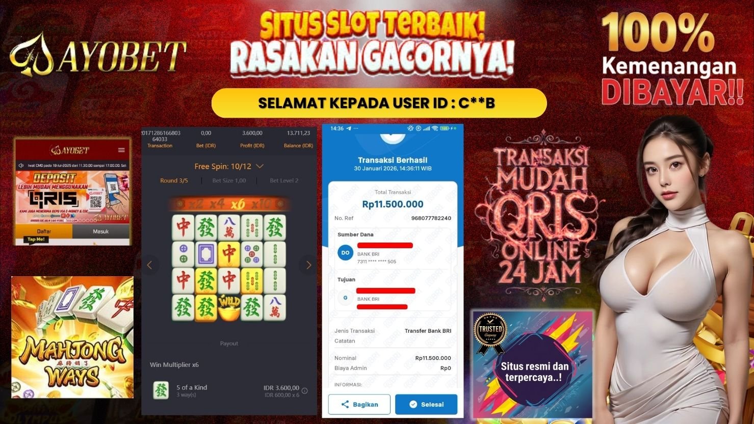 AYOBET JACKPOT SLOT MAHJONG WAYS